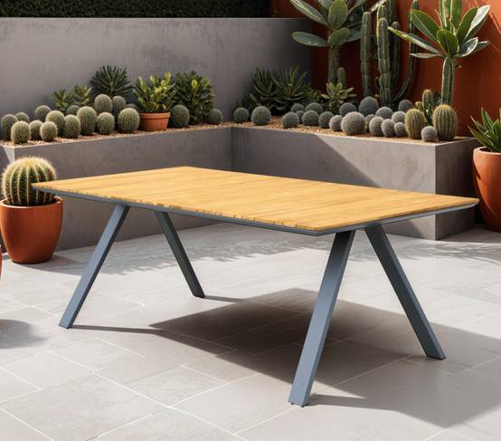 Ensemble table et chaises de jardin 6 places CINCINNATOS - Image 7