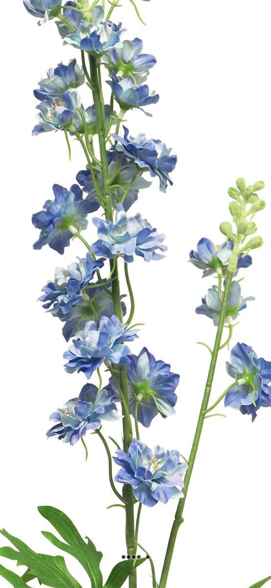 Artificielles - Delphinium artificiel, 2 ramures, H 85 cm, bleu royal - BEST - couleur: Bleu royal 250 - Imagen 4