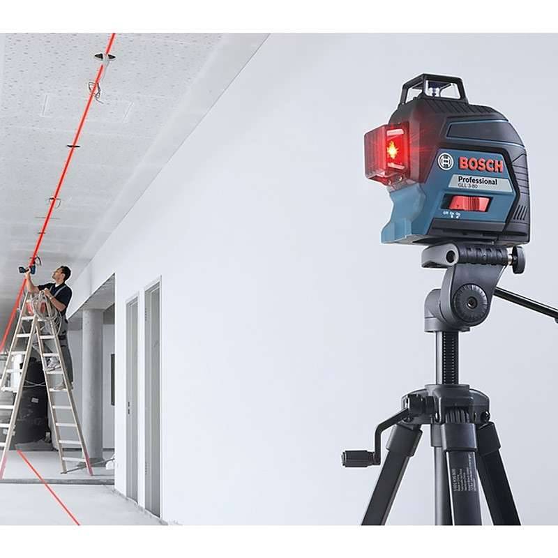 Bosch - Laser lignes croix GLL 3-80 Professional + coffret - BOSCH - 0601063S00 - Image 4