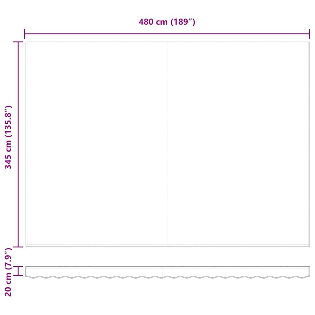 Prolenta Premium - Store banne polyester blanc  - Prolenta premium p369.7 - Image 9