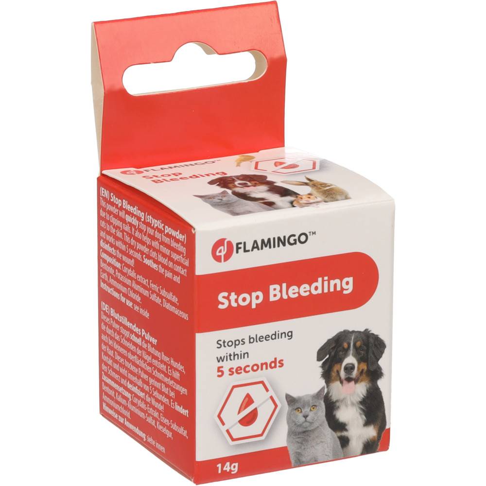 Poudre anti saignement Dalko 14 g pour chats, chiens, rongeurs et les oiseaux. - Image 2