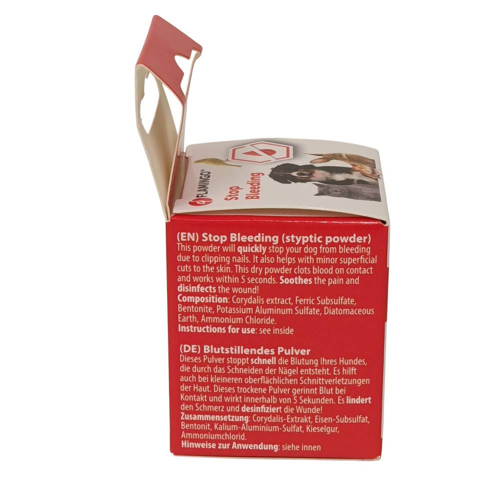 Poudre anti saignement Dalko 14 g pour chats, chiens, rongeurs et les oiseaux. - Image 3