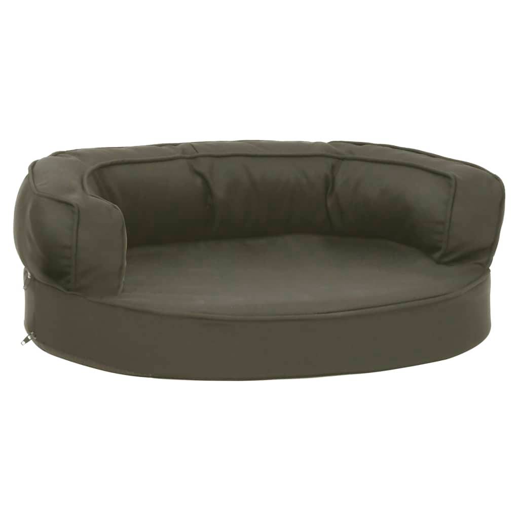 Vidaxl - Matelas de lit ergonomique pour chien 60x42 cm Aspect de lin vidaXL 171289 - Imagen 2