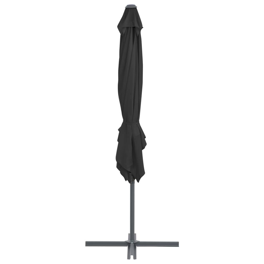 Helloshop26 - Parasol avec base portable 2,5 x 2,5 m anthracite - Imagen 4