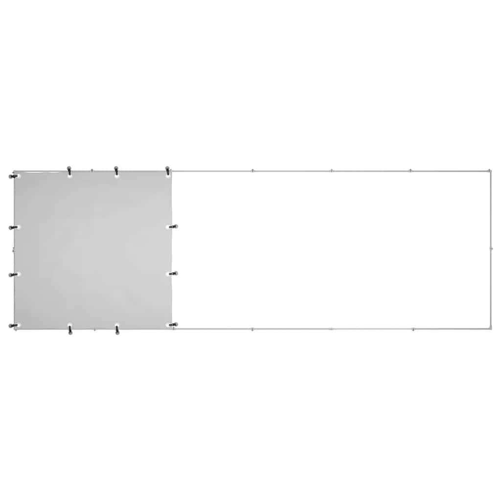 Vidaxl - Chenil Argenté 330x110x110 cm Acier vidaXL 150786 - Imagen 7