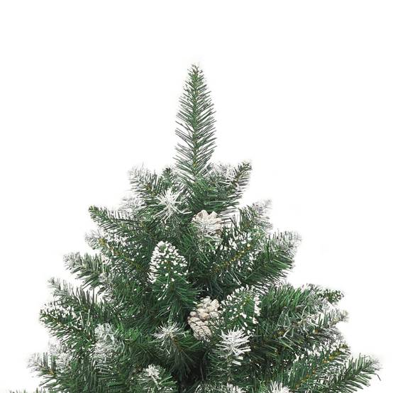 Vidaxl - Sapin de Noël artificiel avec support 180 cm PVC vidaXL 345161 - Image 4