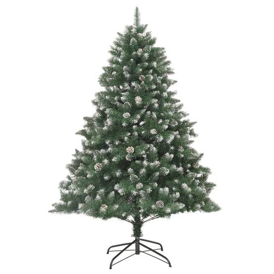 Vidaxl - Sapin de Noël artificiel avec support 180 cm PVC vidaXL 345161 - Image 2