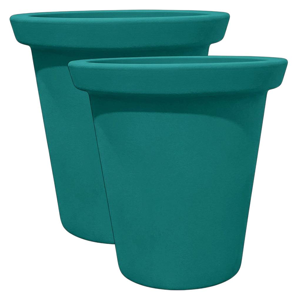 Plast'Up Rotomoulage - Pot de fleurs rond xxl delight 760l-lot de 2 - plast'up rotomoulage - Image 1
