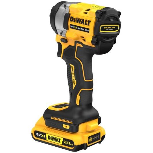 Boulonneuse à chocs 1/2' XR 18V brushless - DEWALT - avec 2 batteries 18 2.Ah - chargeur - TSTAK - DCF922D2T-QW - Image 3