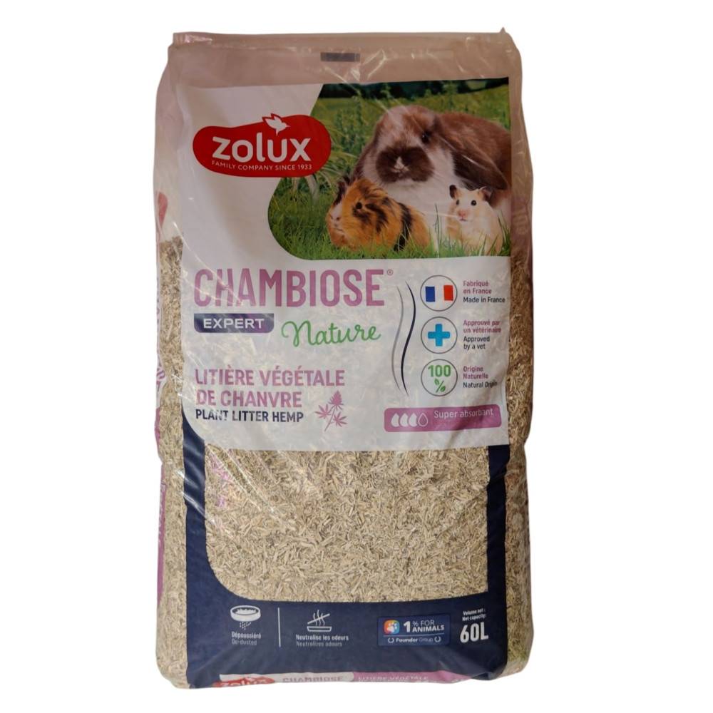 Zolux - Litière Chambiose nature 60 L -7 kg pour rongeur - Imagen 3