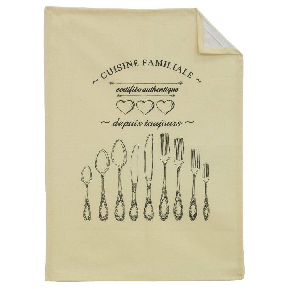 Aubry Gaspard - Torchon 100% coton Cuisine familiale - Image 2