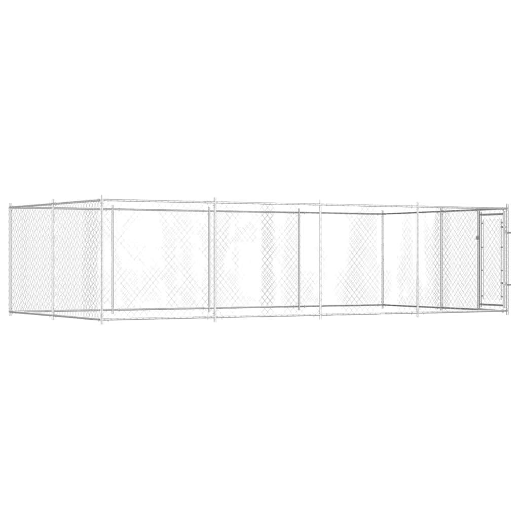 Vidaxl - Chenil extérieur pour chiens 7,6 x 3,8 x 1,9 m vidaXL 144938 - Imagen 6