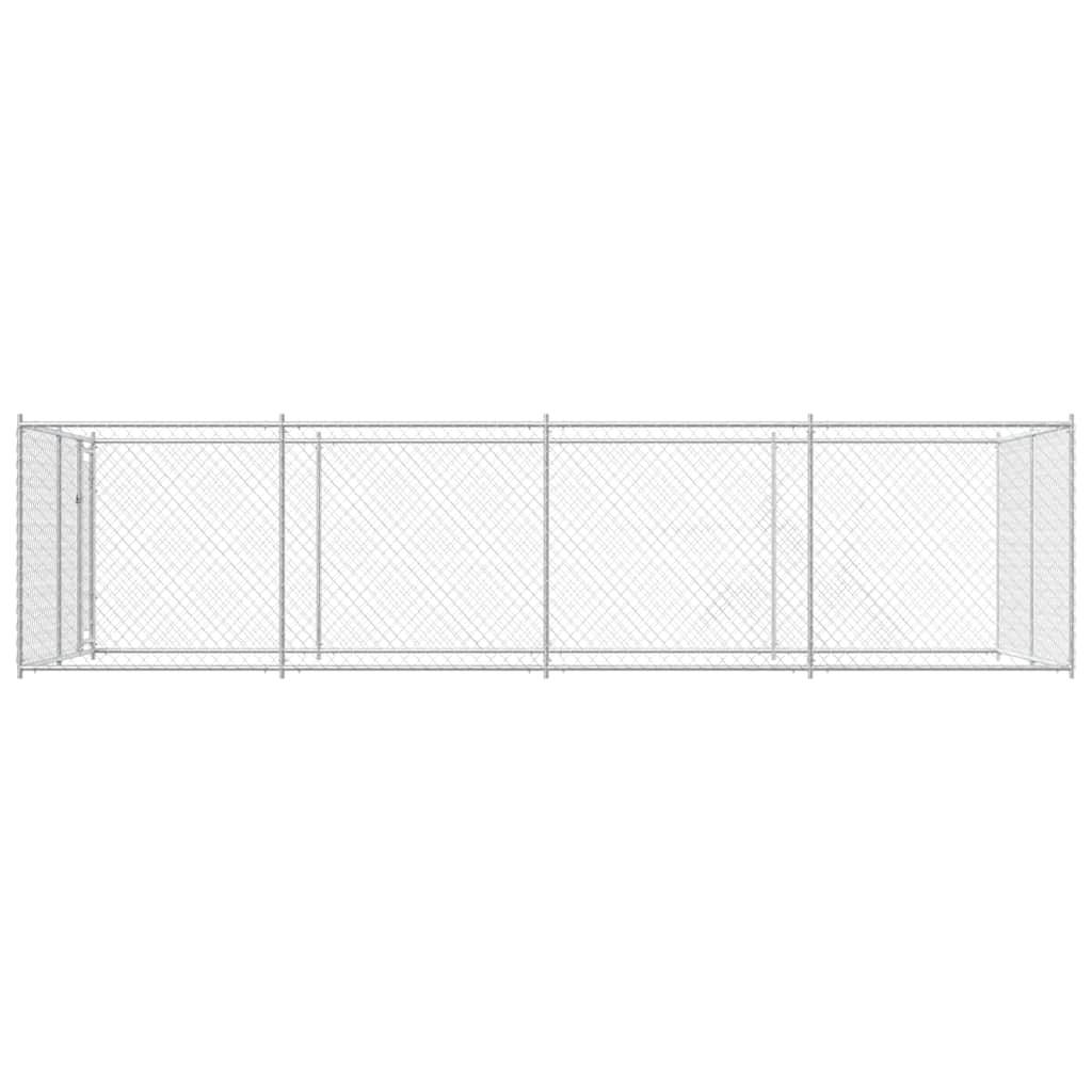 Vidaxl - Chenil extérieur pour chiens 7,6 x 3,8 x 1,9 m vidaXL 144938 - Imagen 7