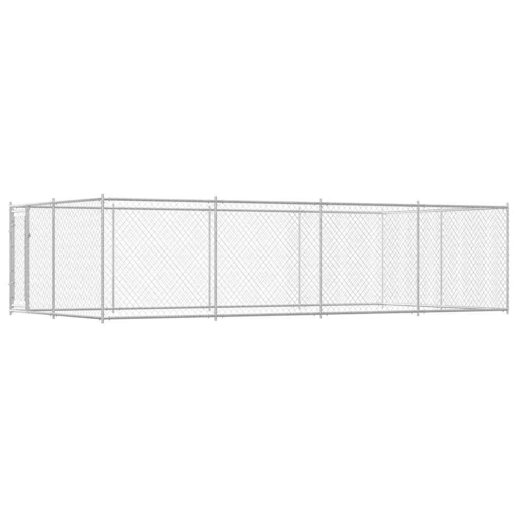 Vidaxl - Chenil extérieur pour chiens 7,6 x 3,8 x 1,9 m vidaXL 144938 - Imagen 2