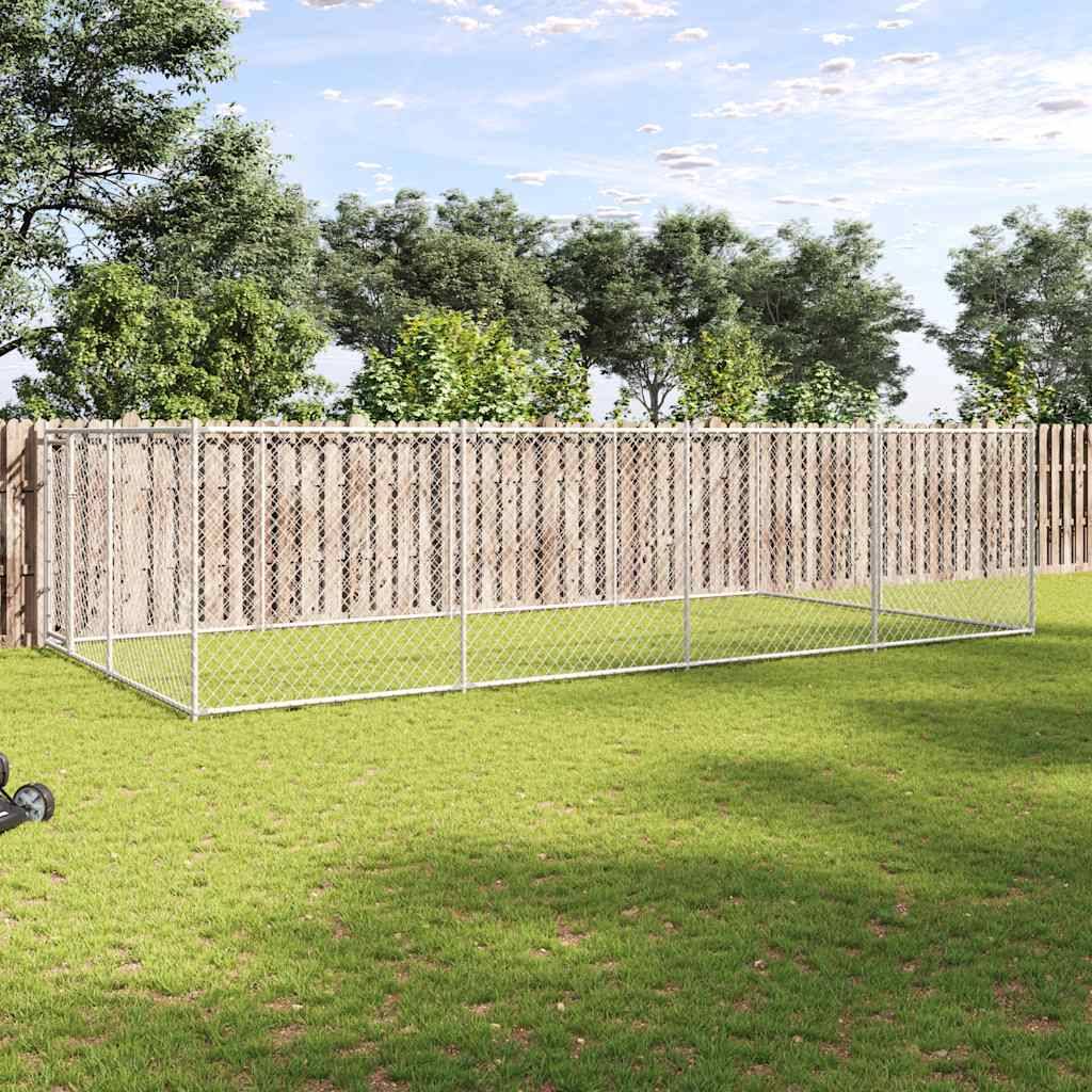 Vidaxl - Chenil extérieur pour chiens 7,6 x 3,8 x 1,9 m vidaXL 144938 - Imagen 1