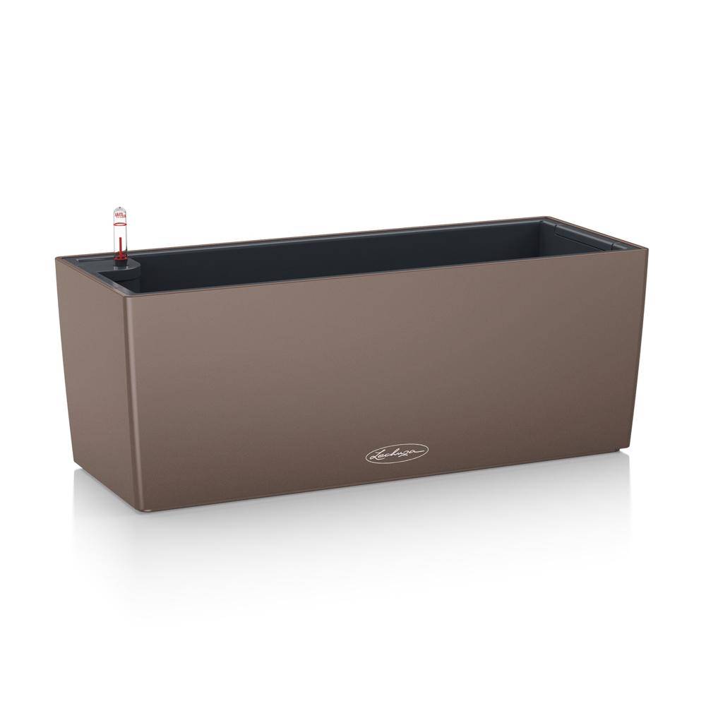 Lechuza - Pot Balconera Color 50 - kit complet, muscade - 50 cm Lechuza - Imagen 1