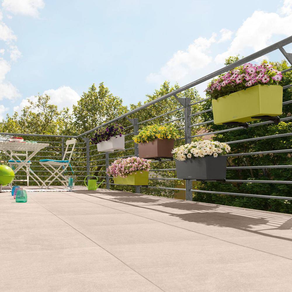 Lechuza - Pot Balconera Color 50 - kit complet, muscade - 50 cm Lechuza - Imagen 5