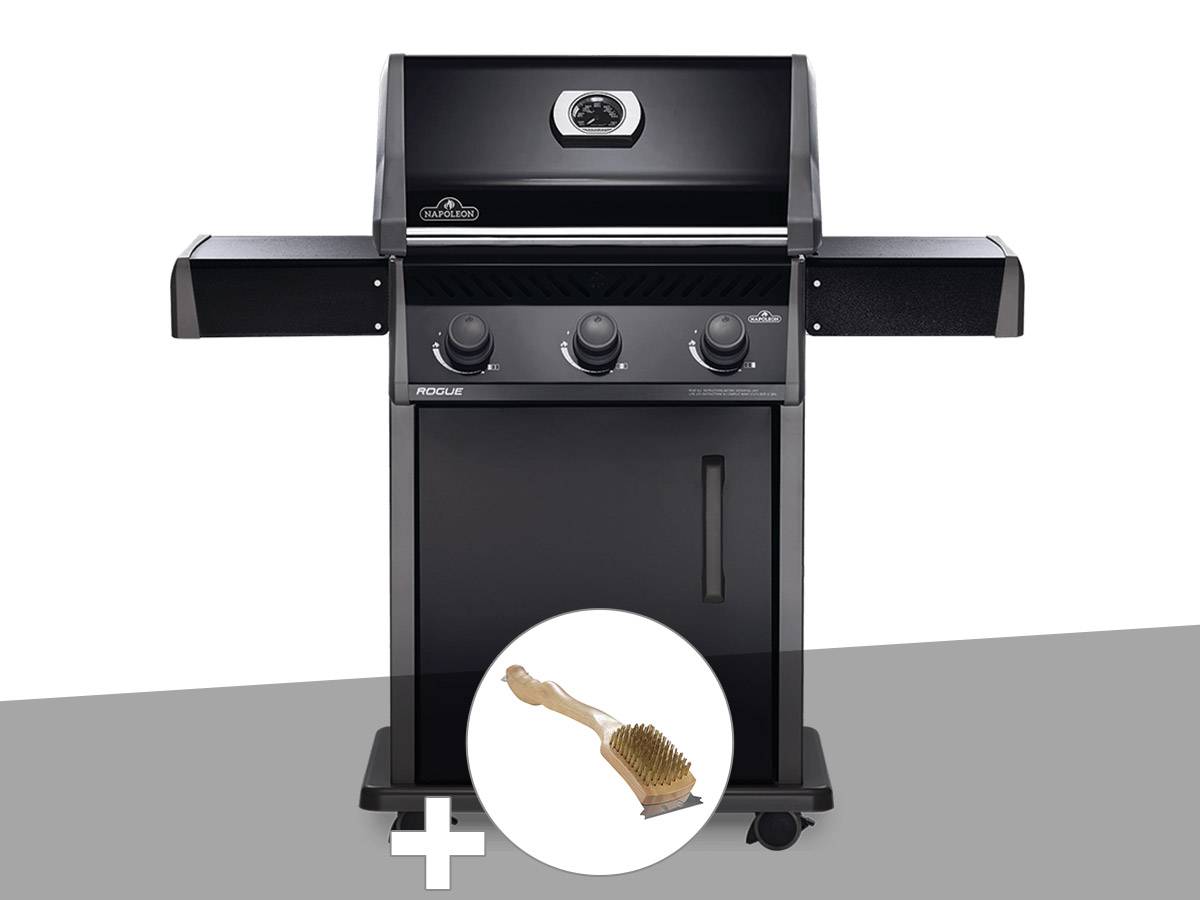 Napoleon - Barbecue à gaz Rogue 425 + Brosse à grill - Napoleon