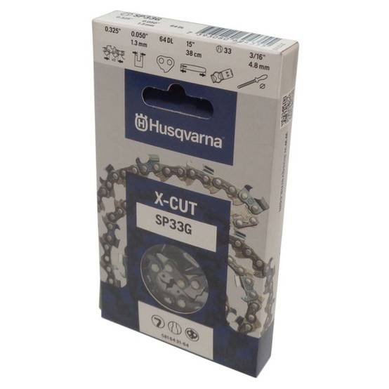 Husqvarna - Chaîne tronçonneuse X-CUT SP33G acier 38 cm - HUSQVARNA