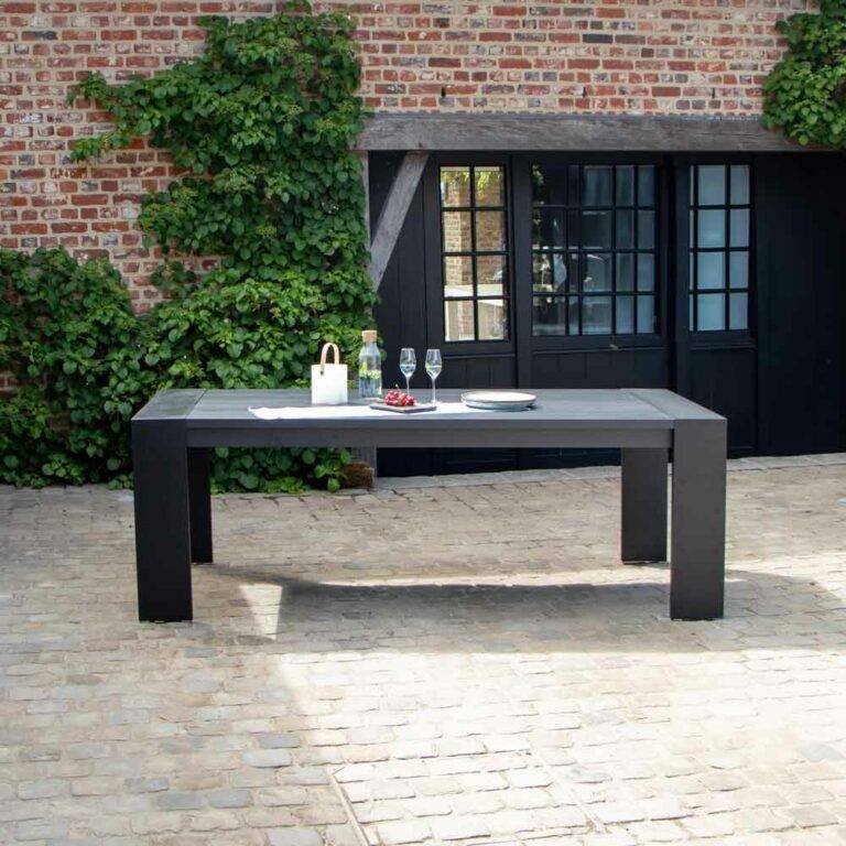 Wilsa Garden - Table de jardin en aluminium 6/8P fixe IBIZA - Imagen 1
