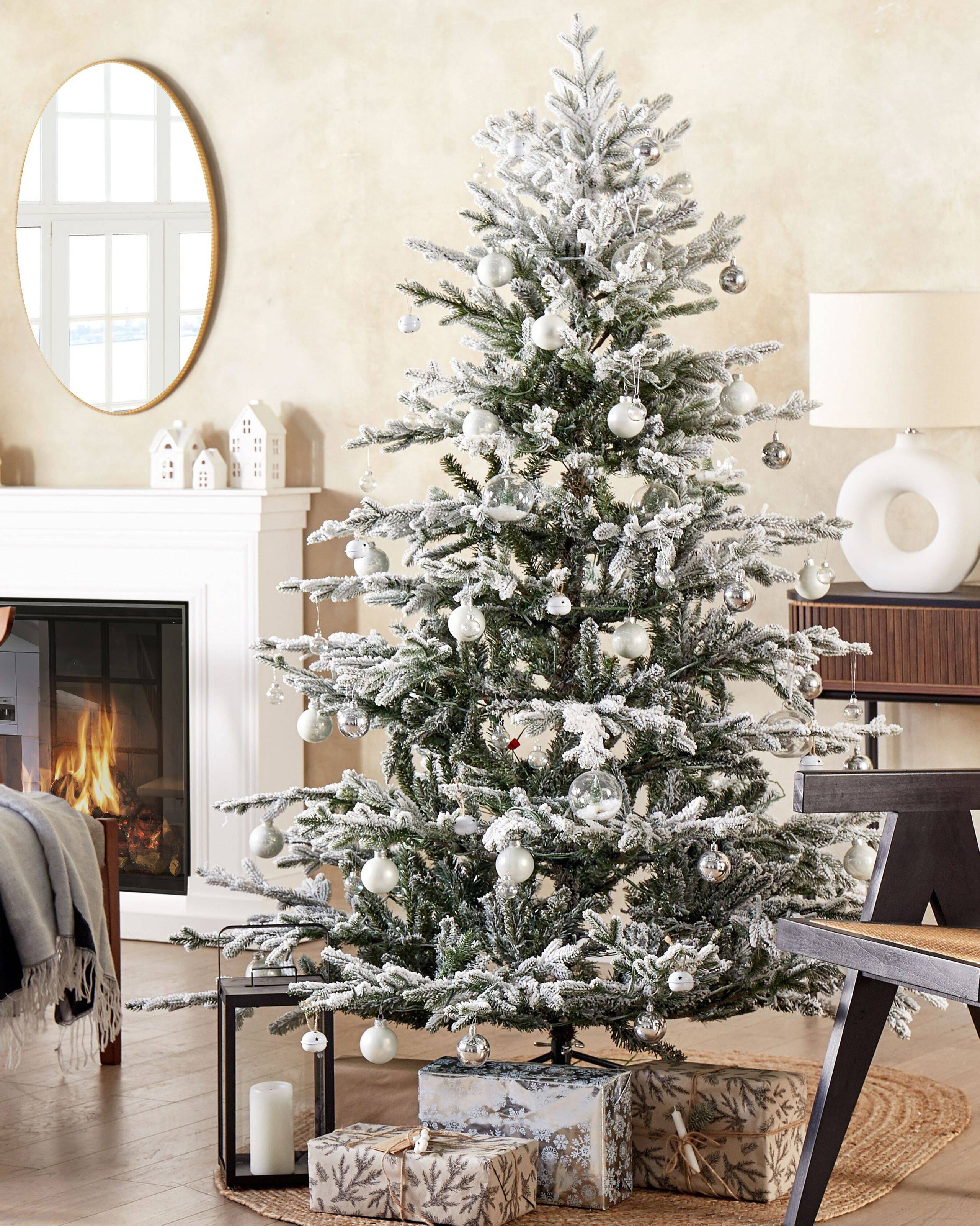 Beliani - Sapin de Noël Matière synthétique Blanc BRISCO - Beliani - Imagen 1
