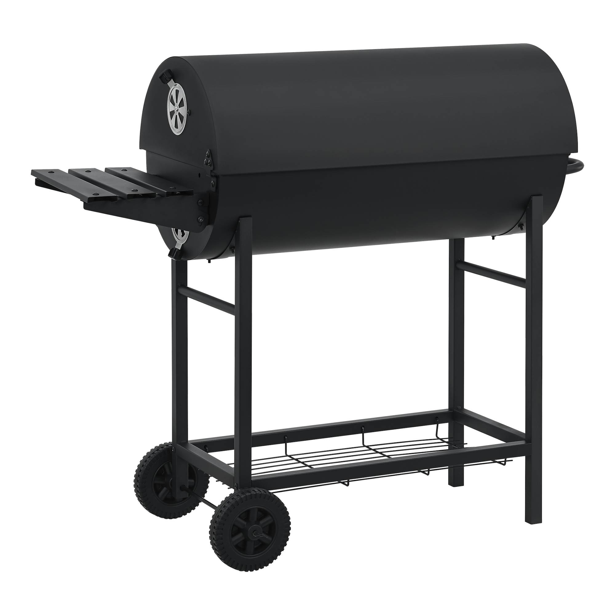 Casa.Pro - Chariot de barbecue au charbon de bois Armento 95 x 108 x 61 cm noir casa.pro - Imagen 8