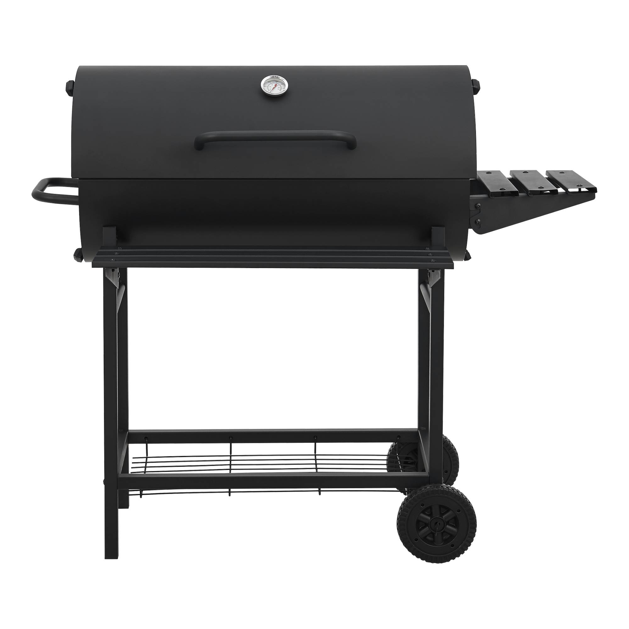 Casa.Pro - Chariot de barbecue au charbon de bois Armento 95 x 108 x 61 cm noir casa.pro - Imagen 3