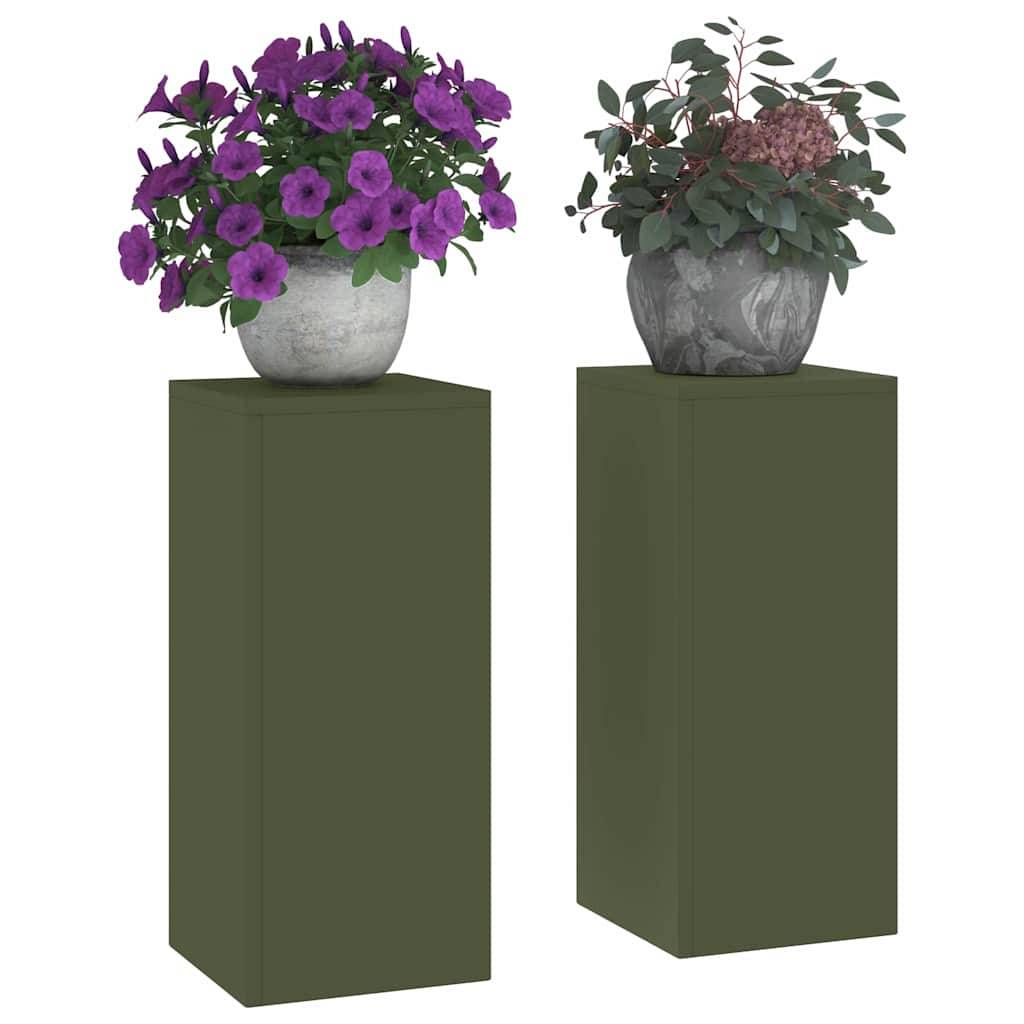 Support plante Prolenta Vert 24 X 24 X 55 cm - P95041V - Image 3