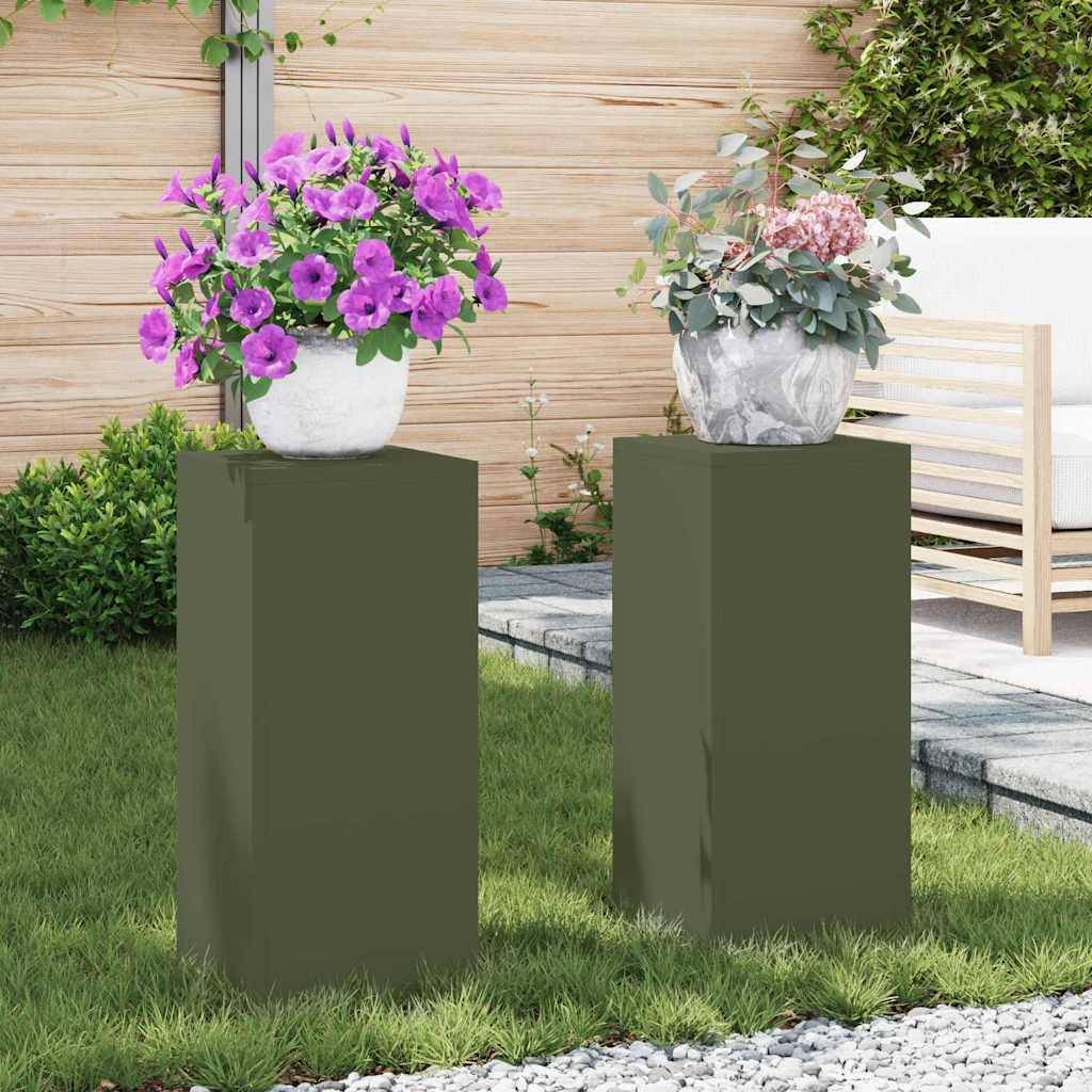 Support plante Prolenta Vert 24 X 24 X 55 cm - P95041V - Image 1