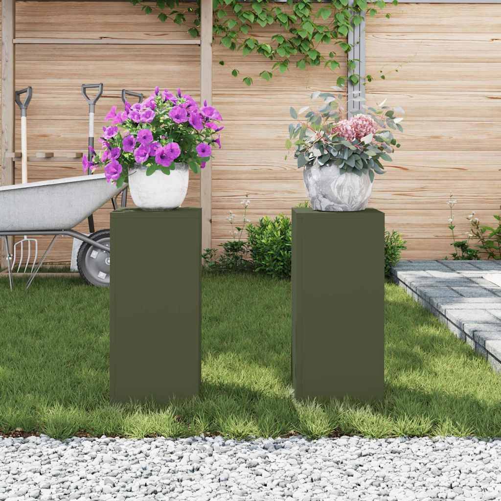 Support plante Prolenta Vert 24 X 24 X 55 cm - P95041V - Image 4