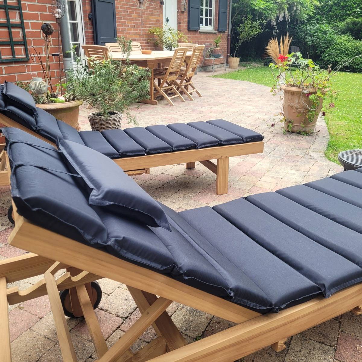 Matelas Noir pour bain de soleil - TECK'Attitude - Imagen 3