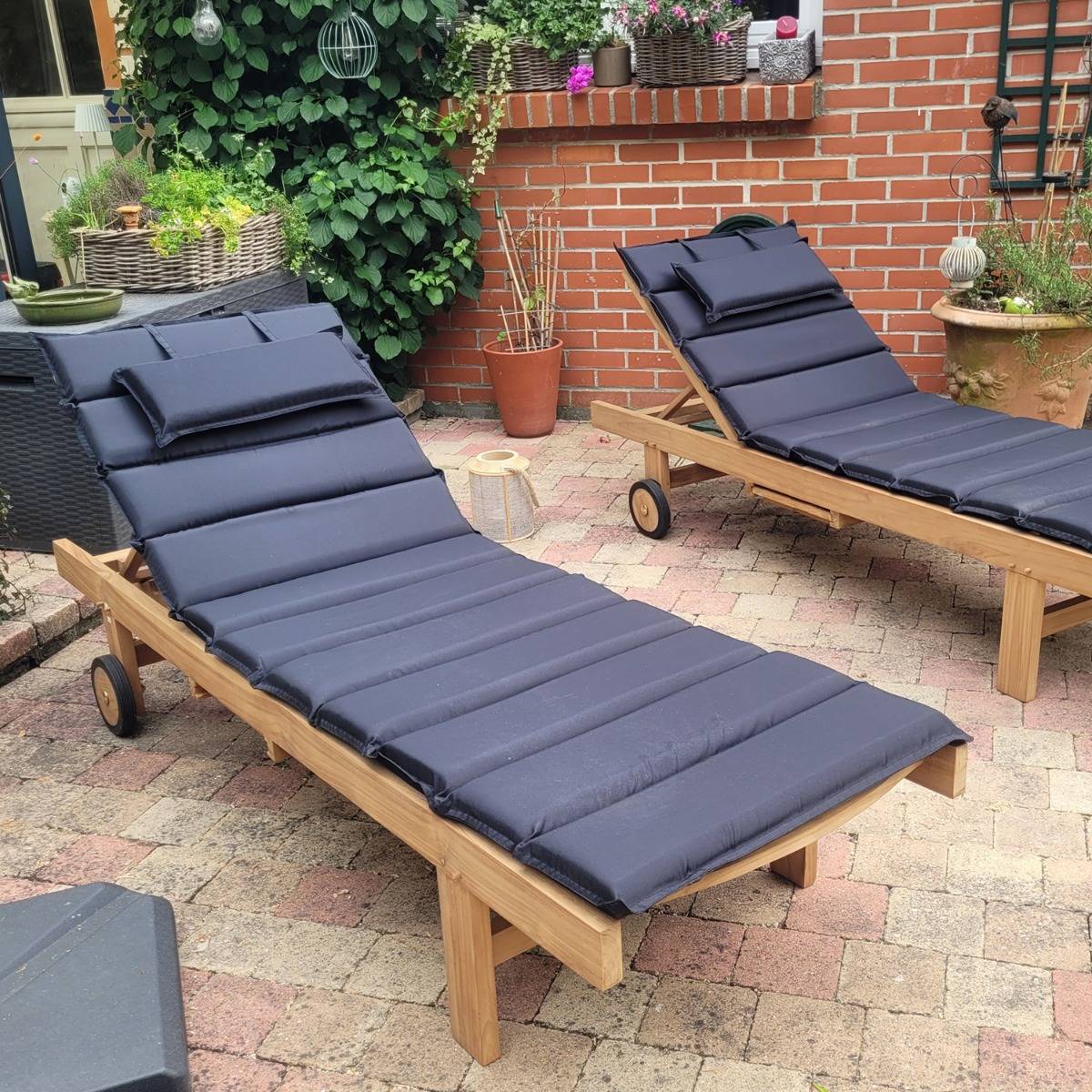 Matelas Noir pour bain de soleil - TECK'Attitude - Imagen 2