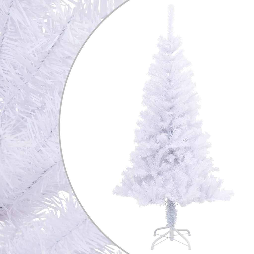 ComfortXL - Sapin de Noël artificiel enneigé en PVC pour Fêtes Intérieur Extérieur Blanc 150 cm – ComfortXL Outdoor Living - Image 1