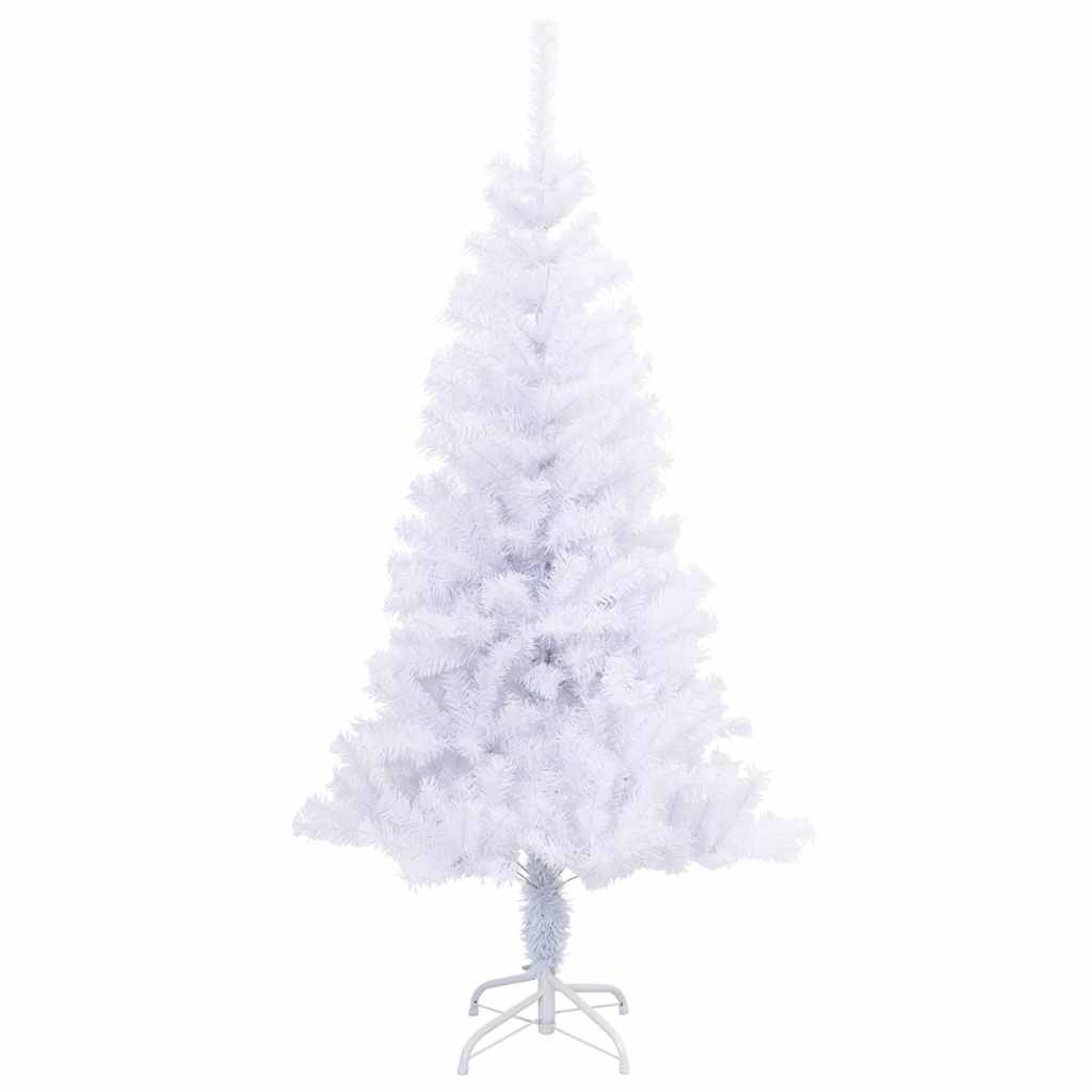 ComfortXL - Sapin de Noël artificiel enneigé en PVC pour Fêtes Intérieur Extérieur Blanc 150 cm – ComfortXL Outdoor Living - Image 3
