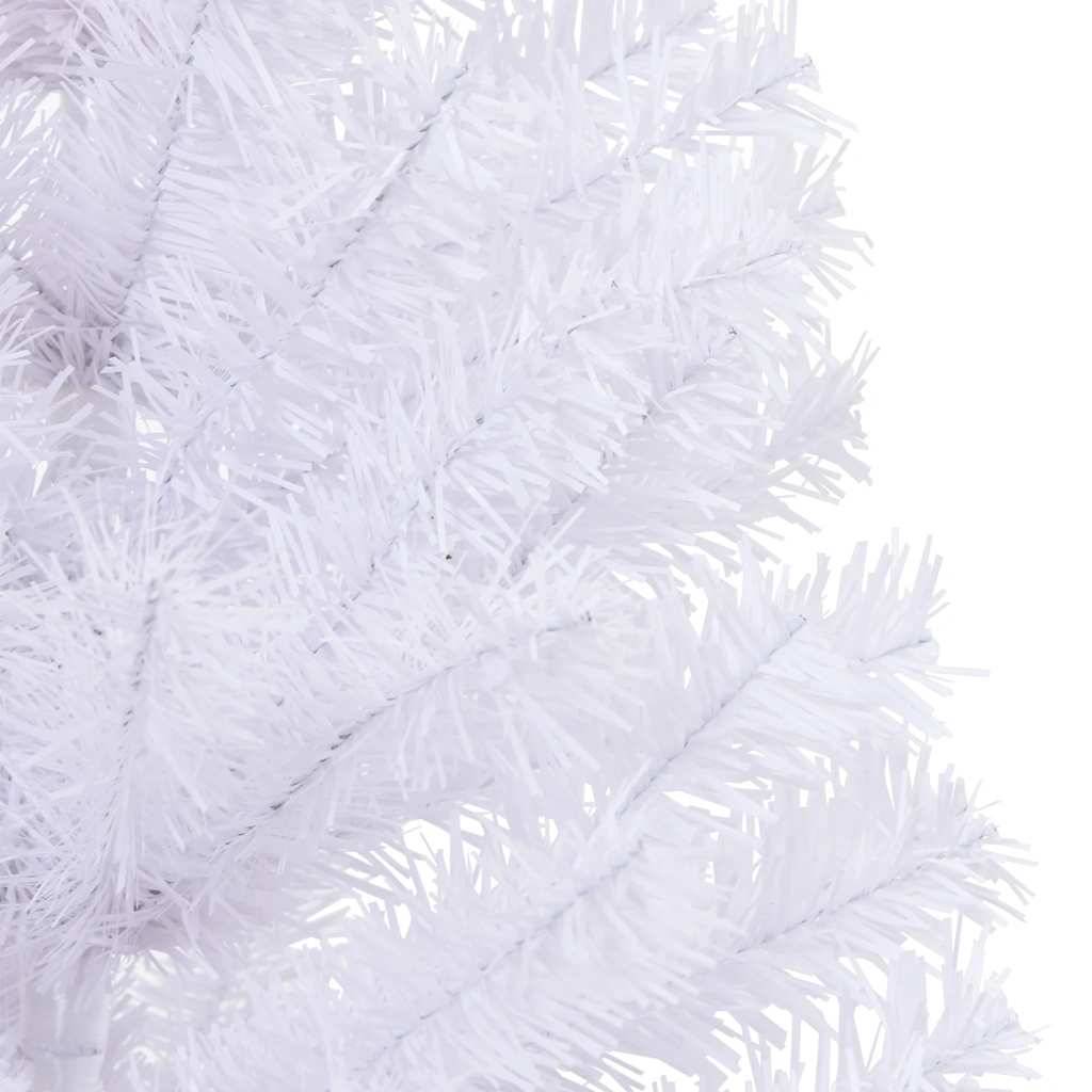 ComfortXL - Sapin de Noël artificiel enneigé en PVC pour Fêtes Intérieur Extérieur Blanc 150 cm – ComfortXL Outdoor Living - Image 5