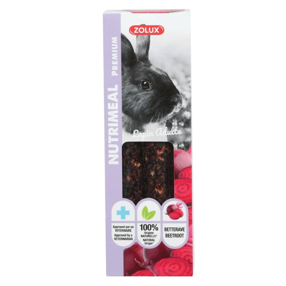 Zolux - zolux - Golosinas 2 sticks premium remolacha para conejo adulto, para conejo