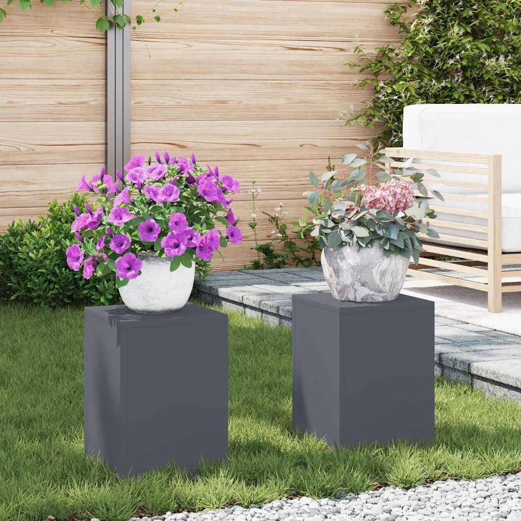 Support plante Prolenta Anthracite 24 X 24 X 35 cm - P95051A - Image 1