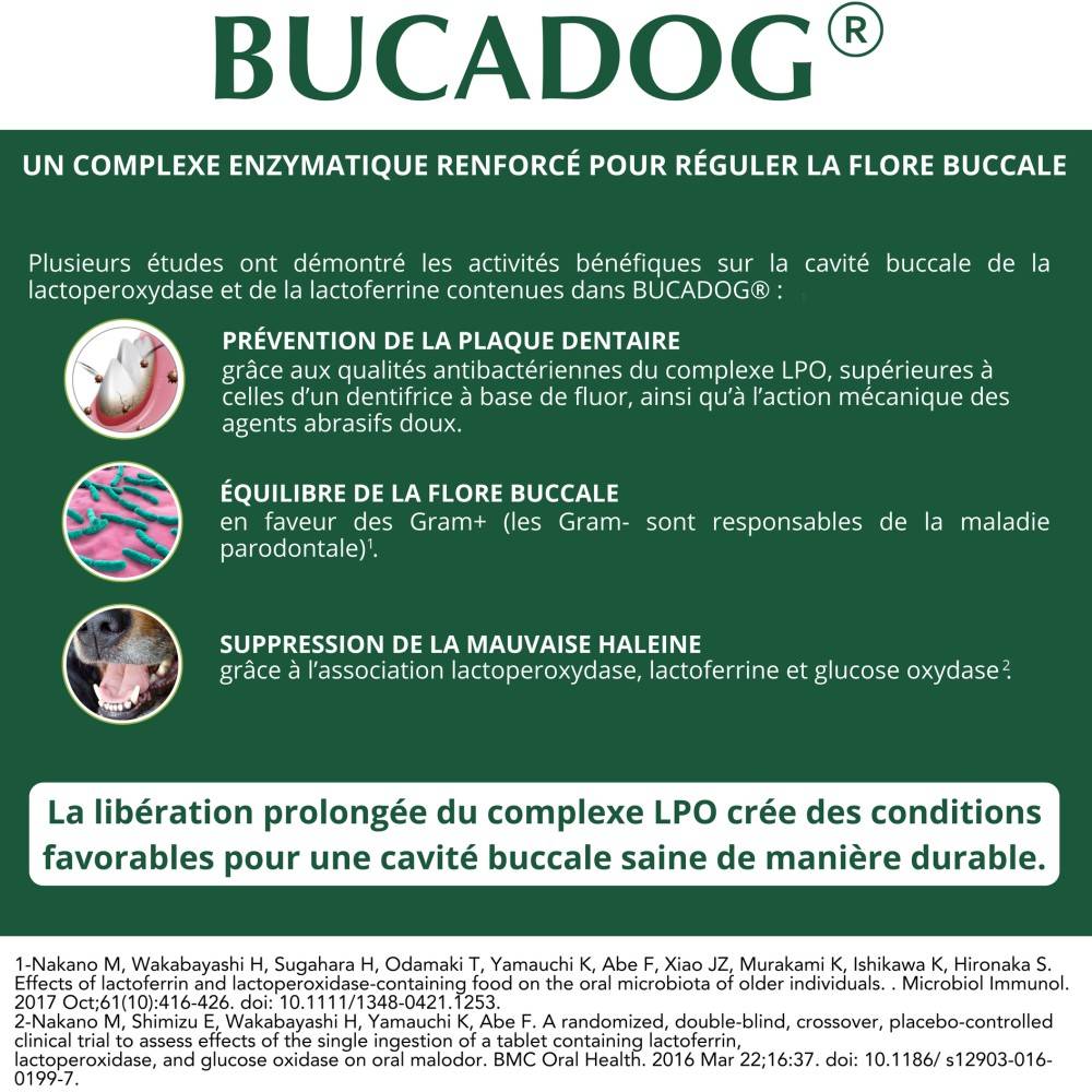 Bucadog Lamelles Dentaires Chien OSALIA 141gr - Image 4