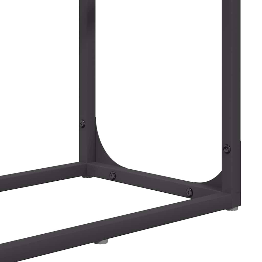 Porte-bûches vertical acier pour cheminée intérieur Noir 60x100 cm – ComfortXL Outdoor Living - Image 9
