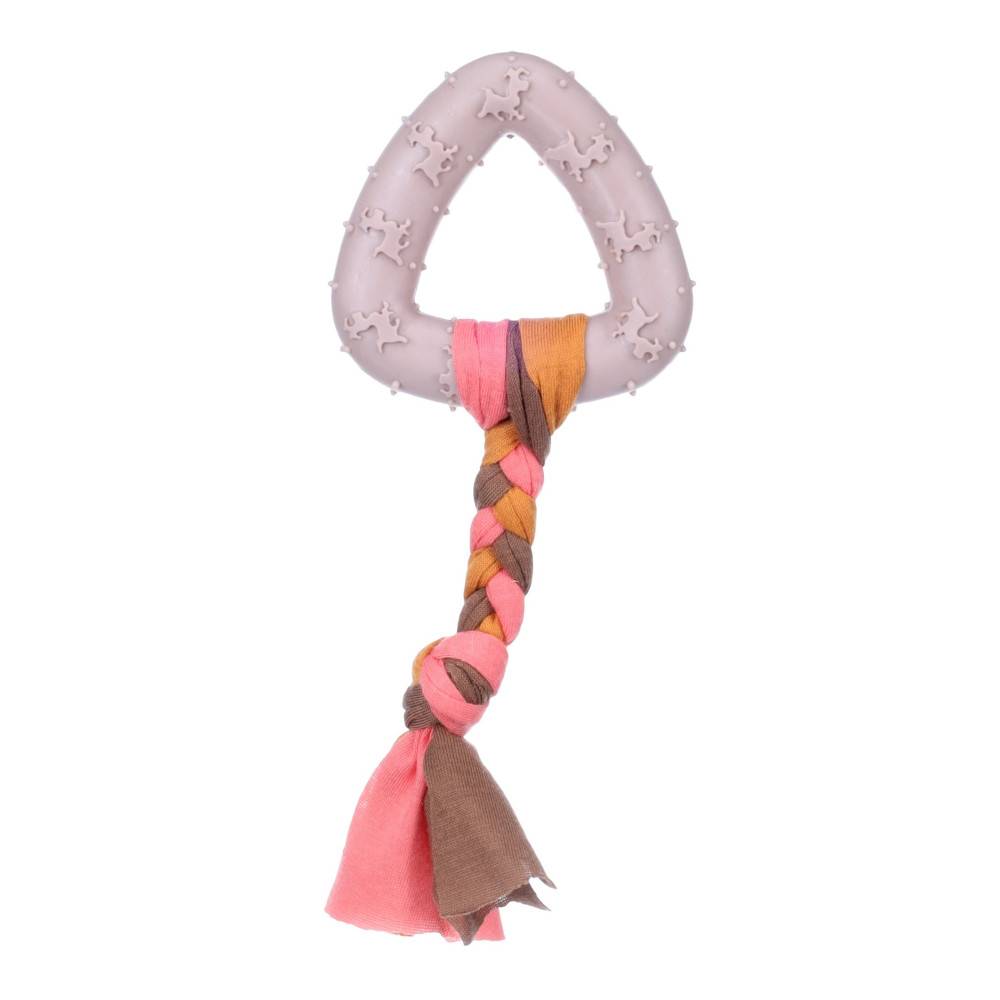 Flamingo - jeux Bunty Triangle Taupe  7.3 x 17.5 x 2 cm pour Chiot - Imagen 1