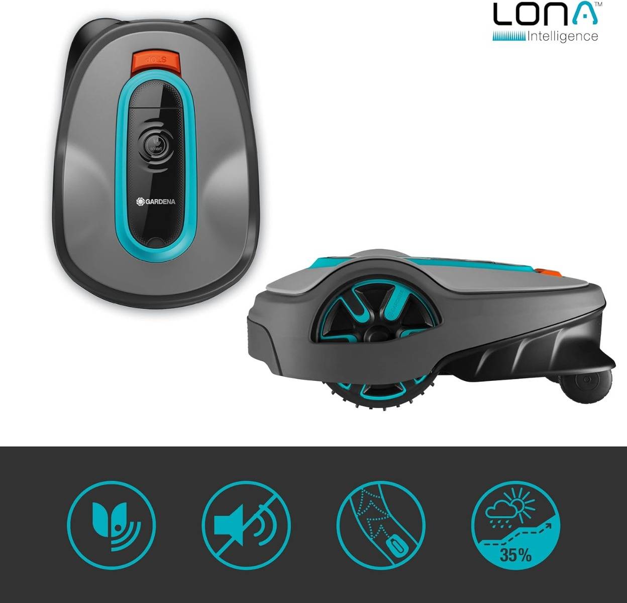 Gardena - Tondeuse robot smart SILENO life 750 - surface jusqu'à 750 m - commande par smart App ² Gardena - Imagen 8