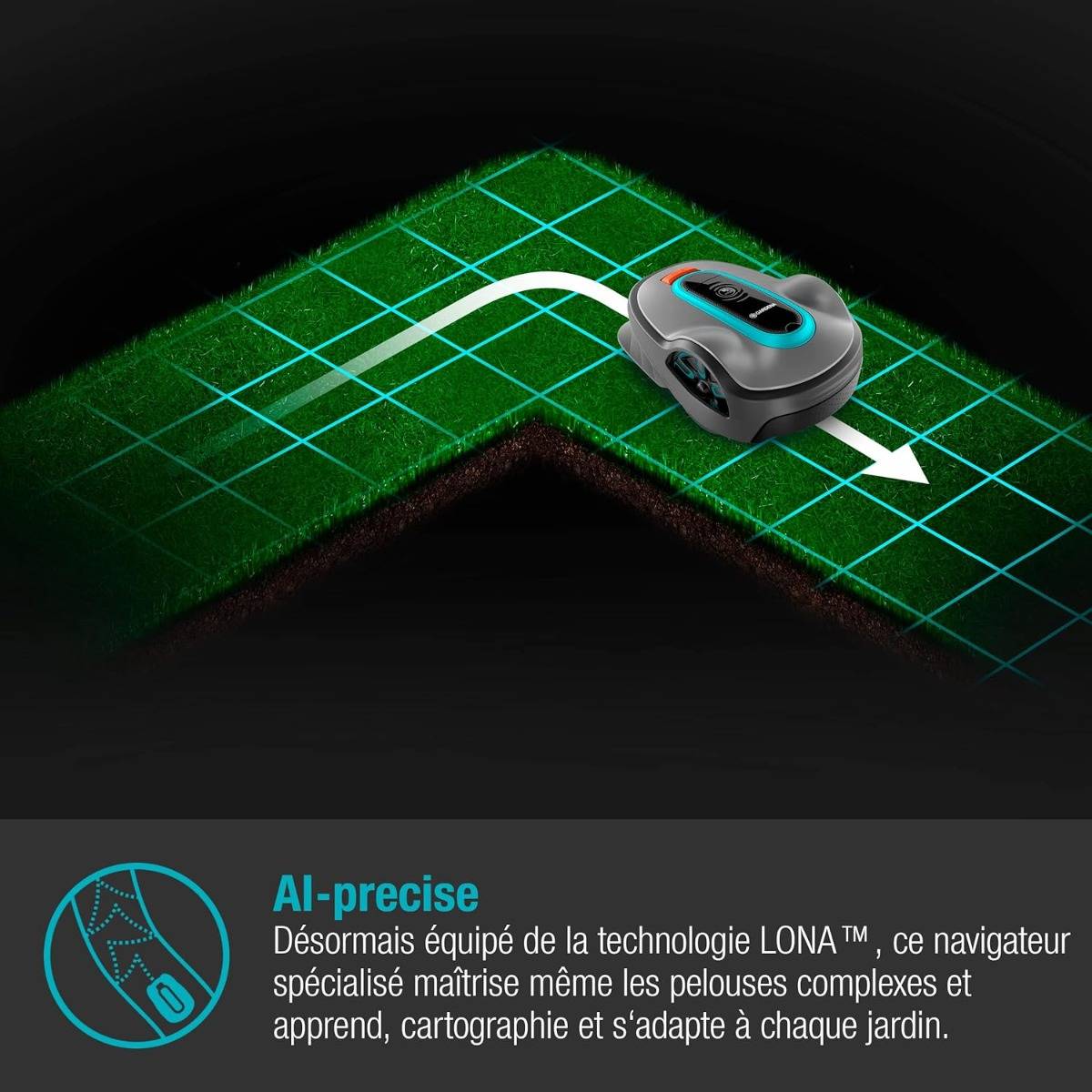 Gardena - Tondeuse robot smart SILENO life 750 - surface jusqu'à 750 m - commande par smart App ² Gardena - Imagen 6
