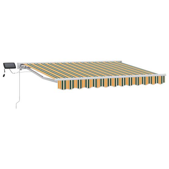 Store manuel avec LEDs Vert et jaune 3,5 x 2,5 m, 3420608 - PANGIVO - Image 1