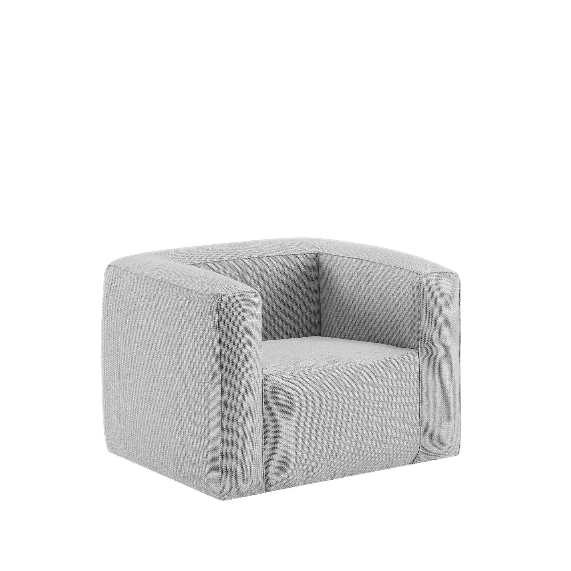 Fauteuil gonflable Terracotta - Intérieur et extérieur - Couleur Gris clair - Imagen 1