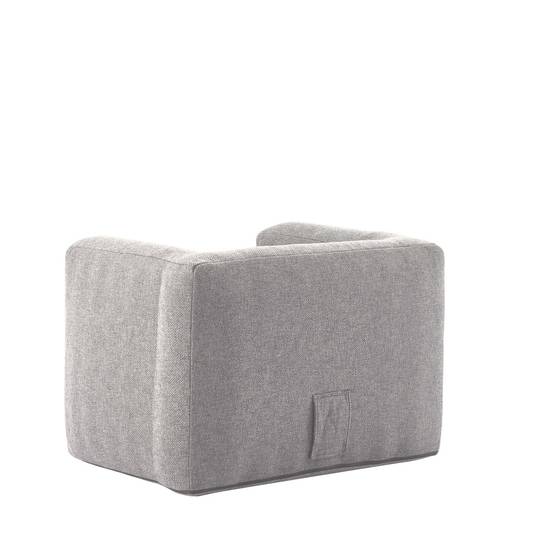 Fauteuil gonflable Terracotta - Intérieur et extérieur - Couleur Gris clair - Imagen 10