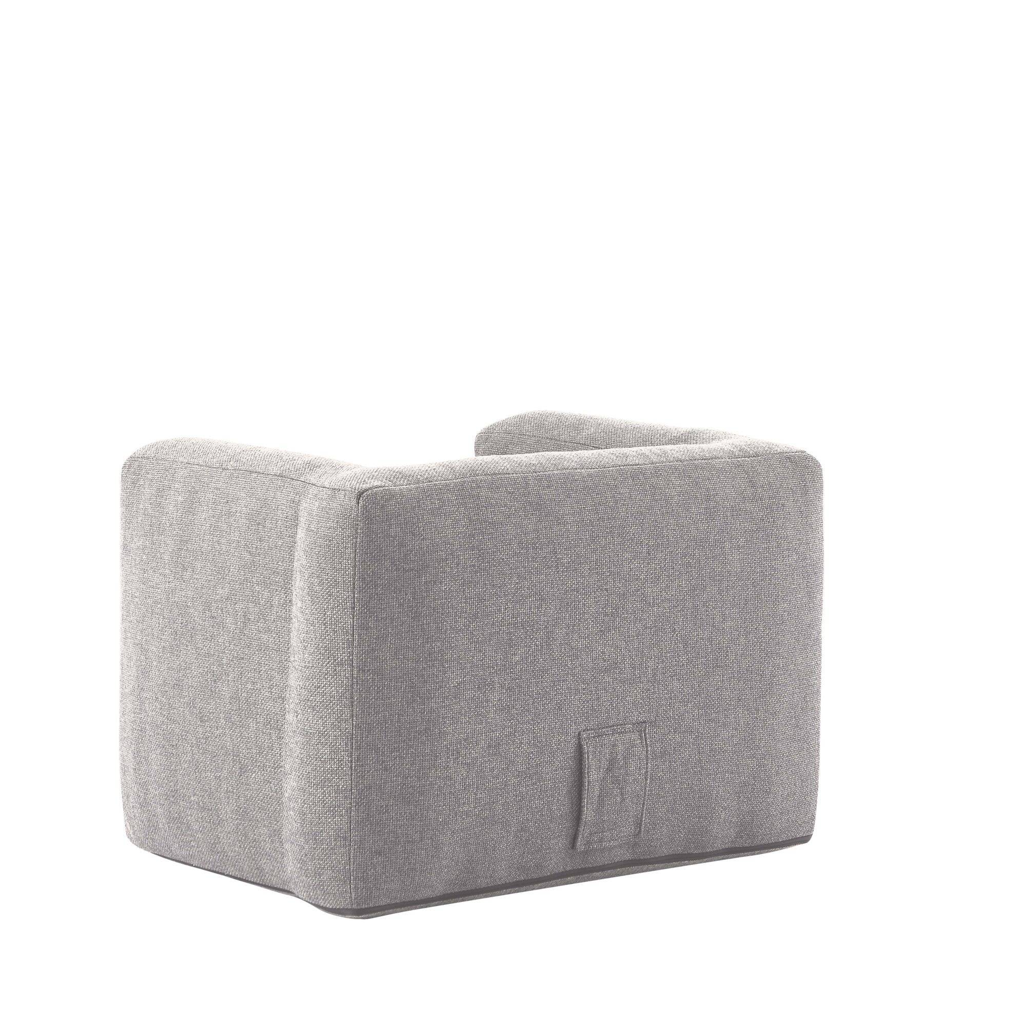 Fauteuil gonflable Terracotta - Intérieur et extérieur - Couleur Gris clair - Imagen 10