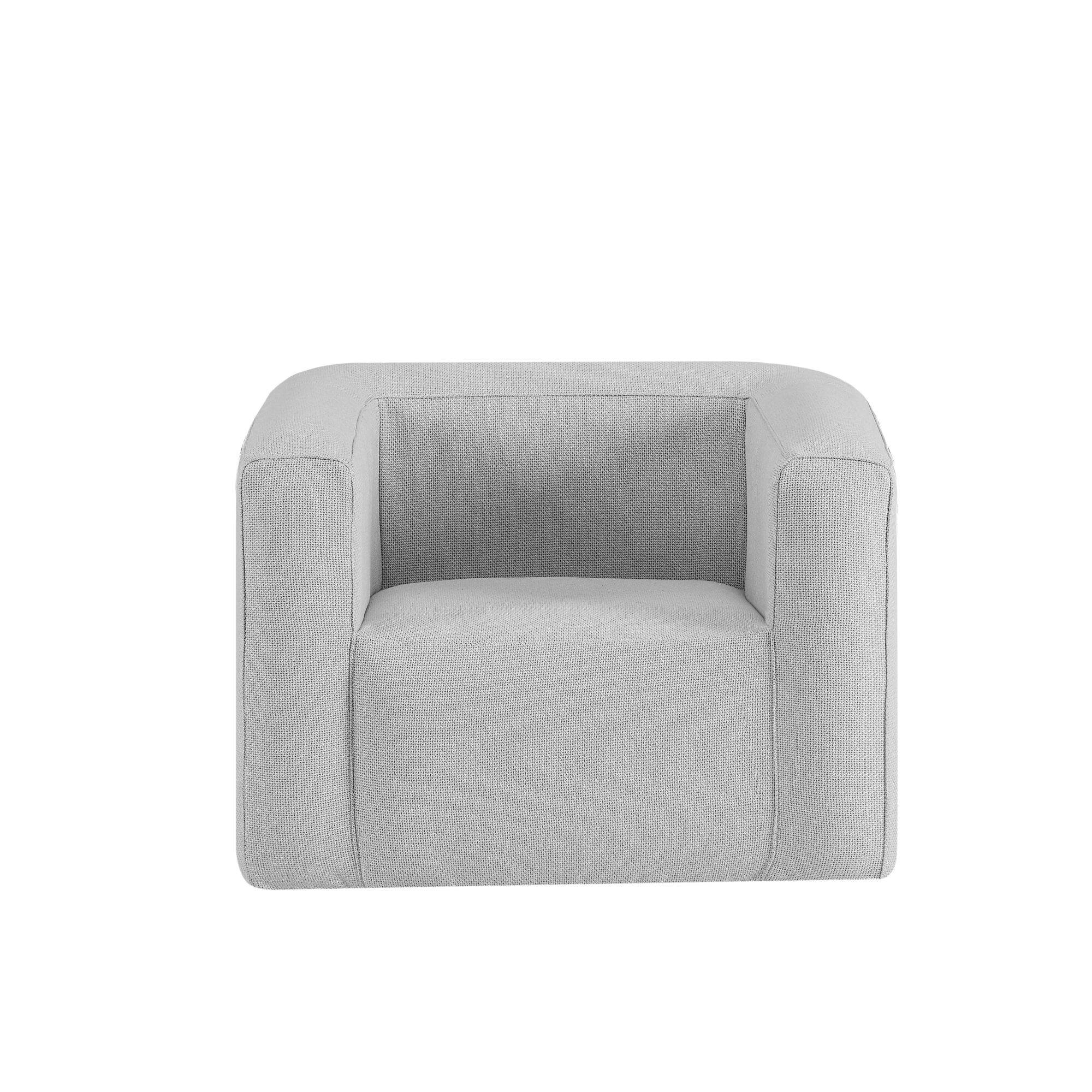 Fauteuil gonflable Terracotta - Intérieur et extérieur - Couleur Gris clair - Imagen 2