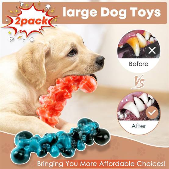 DtopbuyAge - Jouets à mâcher pour grands chiens lot de 2 DtopbuyAge - Image 5