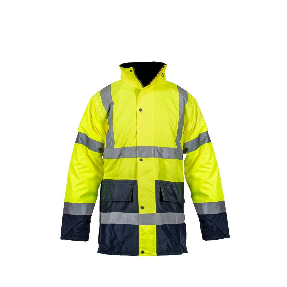 Vito - Veste jaune FLUO Taille XXL Parka avec Bande réfléchissante haute visibilité  100% polyester VITO - Imagen 5