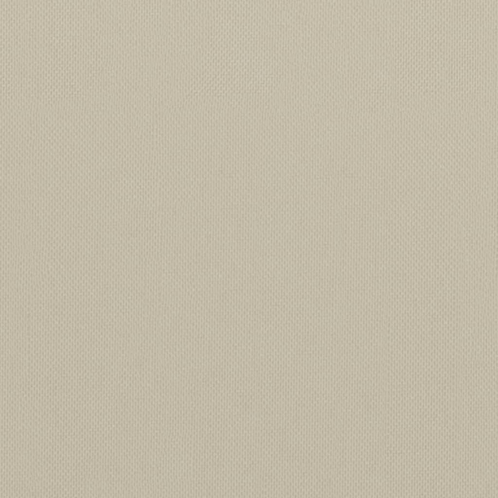 Écran de balcon brise pare vue protection confidentialité 75 x 300 cm tissu oxford beige - Image 3